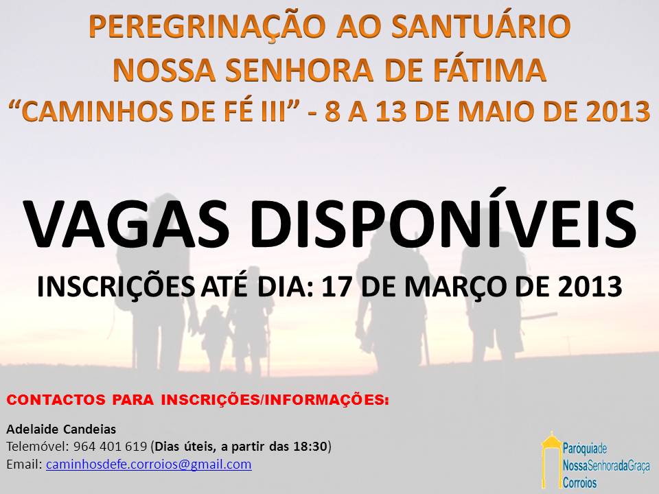 Peregrinação a Fátima