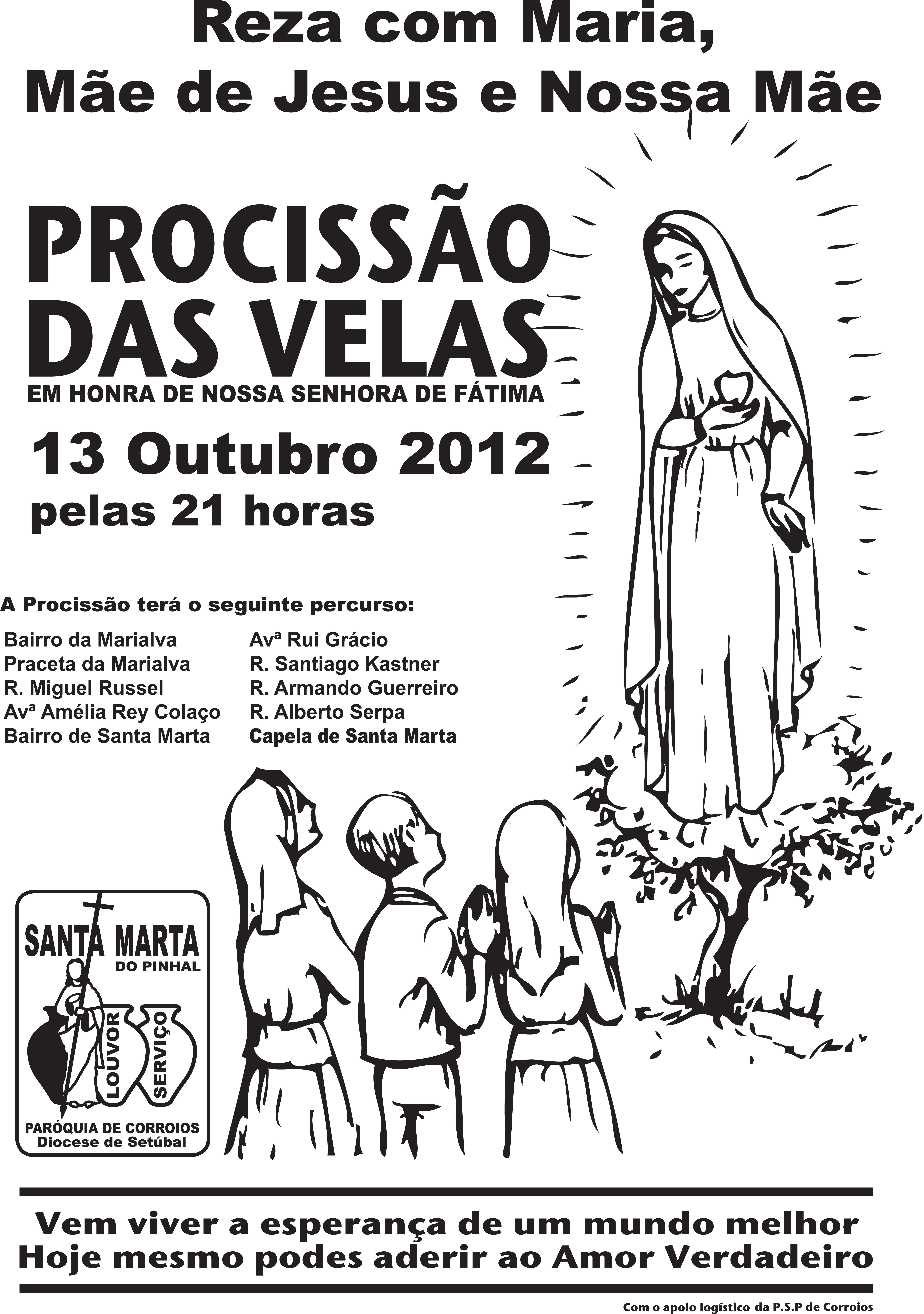 Procissão de Velas - 13 de Outubro